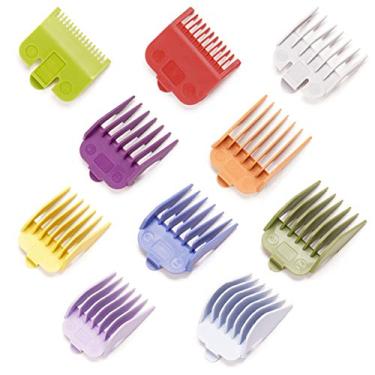 Imagem de (8pcs combs) - 8 Colour Professional Hair Trimmer/Clipper Coded Cutting Guides/Combs 3170-400- 1/8" to 1 -Great Fits for All Full Size Wahl Clippers/Trimmers