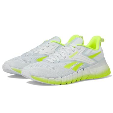 Imagem de Reebok Tênis masculino Nano Gym masculino para treino, Lua/Limão digital/calçado branco, 37