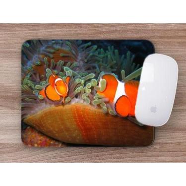 Imagem de Mouse Pad Emborrachado Personalizado Praia Mar Oceano Peixe - Deluzz, 