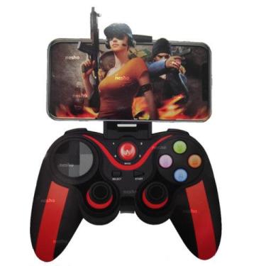 Imagem de Controle Para Jogar Free Fire Bluetooth Sem Fio Android - v8