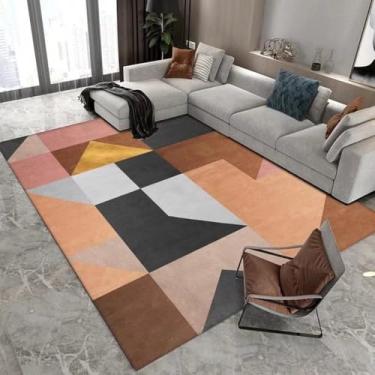 Imagem de Tapete para sala de estar, decoração de quartos, tapetes geométricos, tapete de cabeceira para quarto, sofá para casa, mesa de chá, tapete lateral, flanela 3.200 x 300 cm 78,7 x 118 pol.