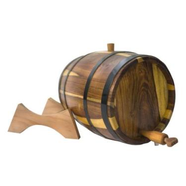 Imagem de Barril de madeira Cabreúva 5 Litros - Benedetti