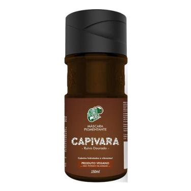 Imagem de Máscara Tonalizante Capivara Kamaleão Color Ruivo Dourado 150ml