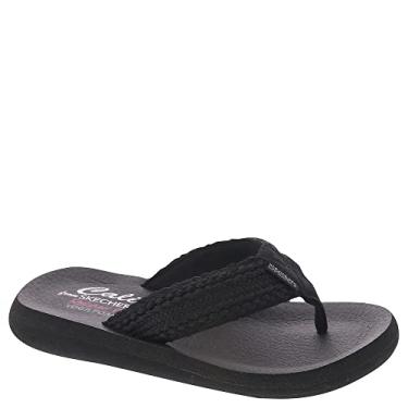 Imagem de Skechers Asana Hidden Valley feminina, Preto/preto, 37