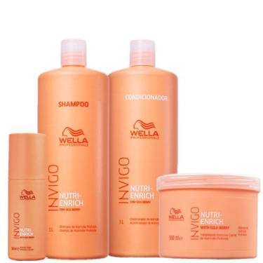 Imagem de Kit Wella Professionals Invigo Nutri Enrich Tratamento Intenso (4 Prod