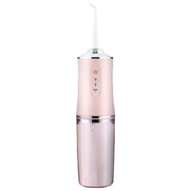 Imagem de Irrigador oral jato d'água higiene bucal sem fio - Smart, Rosa, Unisse