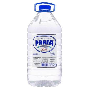 Imagem de Água Mineral Natural Sem Gás Prata 5L