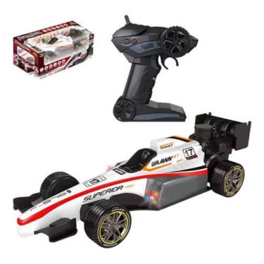 Imagem de Carro Controle Remoto 7 Funções Solta Fumaça Com Luzes F1 - Art Brink,