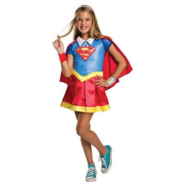 Imagem de Rubie's Costume Kids DC Superhero Girls Deluxe Supergirl Costume, Medium