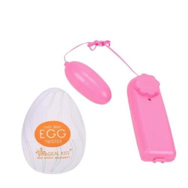 Imagem de Vibrador bullet e mastubador egg kit  - Lamour