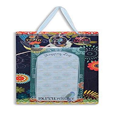 Imagem de Divinity Boutique Ímãs de Giz e Placa com Almofada de Lista, Multicolorido