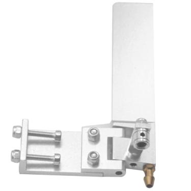 Imagem de Vgoohobby Aluminum Alloy RC Boat Rudder with Water Pickup Suction Absorbing Steering Compatible with Electric Gas Power Remote Control RC Model Boat (75mm)