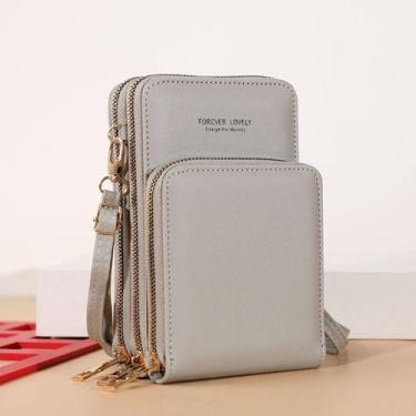 Imagem de Bolsa E Carteira Feminina Com Alça E Porta Celular Da Moda - Tem Tudo 