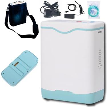 Imagem de MáQuina De Ox PortáTil De Viagens, Uso DoméStico Oxi, Mini Gerador, ConcentraçãO De 95%, Bateria De 6400 Mah, Ac/Dc, Três métodos de fonte de alimentação