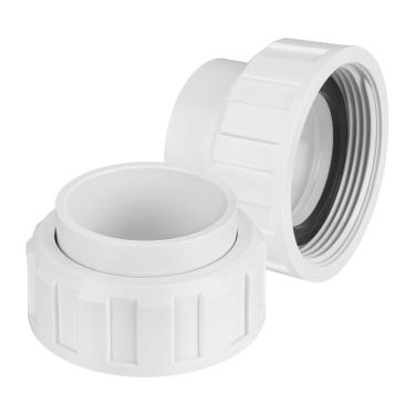 Imagem de PalpitateC Kit de substituição Salt Cell 5 cm Union serve para Geradores de Cloro Sal Hayward Slip Spa GLX-Cell-Union, para Peças de Bomba de Piscina e Spa, Pacote com 2