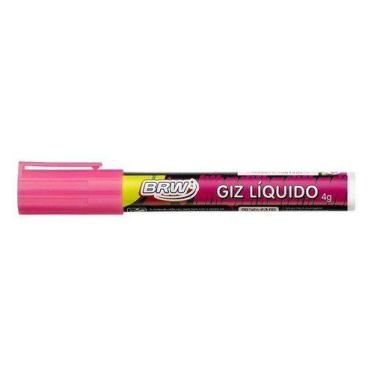 Imagem de Giz líquido 6mm rosa BRW
