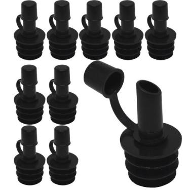 Imagem de Kit 500 Bico Dosador Para De Garrafa Vidro Azeite E Vinagre - SC, Pret