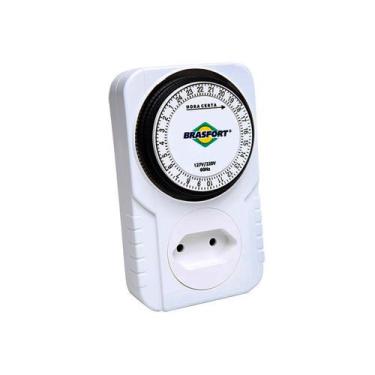 Imagem de Timer Temporizador Analógico Bivolt Programável Liga Desliga - Brasfor
