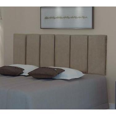 Imagem de Cabeceira Suspensa Almofada Cama Solteiro 140 cm Dubai - Magazine L, B