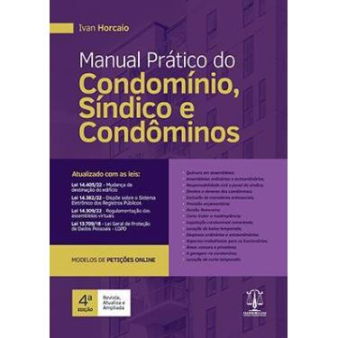 Imagem de MANUAL PRÁTICO DO CONDOMÍNIO, SÍNDICO E CONDÔMINOS - 4ª EDIÇÃO - Edito