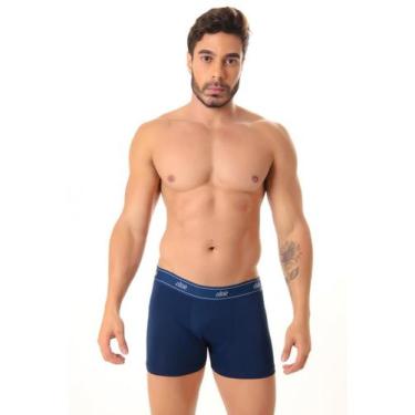 Imagem de Cueca boxer box microfibra poliamida - ALTIÊ, Azul marinho, G