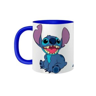 Imagem de Caneca de Porcelana Lilo & Stitch Amigos Coala Desenho 325mL - VilelaG