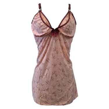 Imagem de Kit 2 Camisolas Feminina Estampada Amamentação Moda Maternidade  201 -