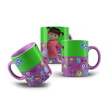 Imagem de Caneca de Porcelana Boo Monstros S.A Mary Gibbs Colecionável - VilelaG