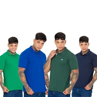 Imagem de Kit Especial 4 camisas Polo Masculinas para Todos os Momentos - Ridens