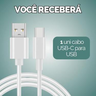 Imagem de Kit Cabo Carregador Turbo 1 Metro Usb Fonte Usb-C - Escolha Seu Kit - 
