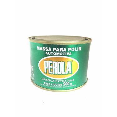 Imagem de Massa de Polir Automotiva Branca Extra Fina Pérola 500g