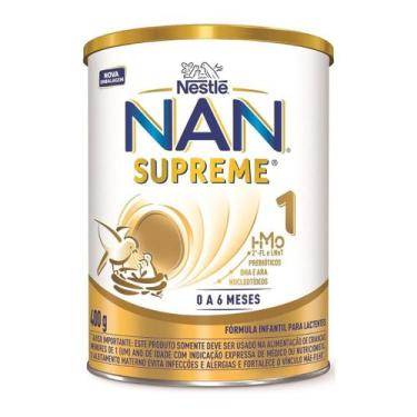 Imagem de Fórmula Infantil NAN Supreme 1 HMOs Nestlé 0 a 6 meses 400g - Kraft Fo