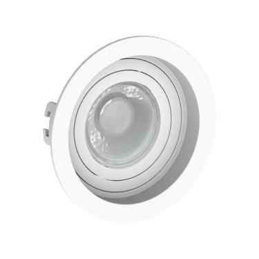Imagem de Spot Embutir Redondo Recuado Dicroica Mr16 Branco - Save Energy
