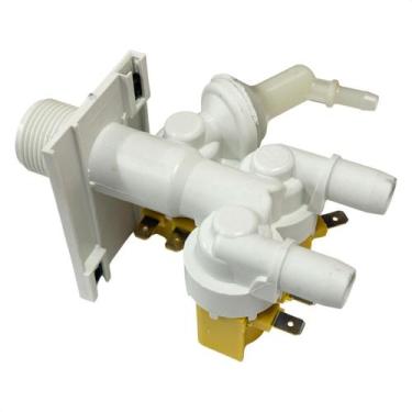 Imagem de Válvula Entrada Tripla Lavadora Brastemp BWD15A 127V, BWD15ABANA, BWD1