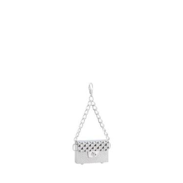 Imagem de Chaveiro Hendaia de Mini Bag em Metal Bauarte, Prata