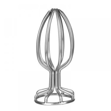 Imagem de Plug anal em Aço Inoxidável Vazado Grande - Importado