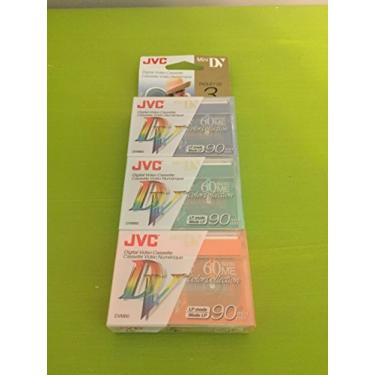 Imagem de JVC Cassete de vídeo digital MDV60KL3P 60 minutos (pacote com 3)