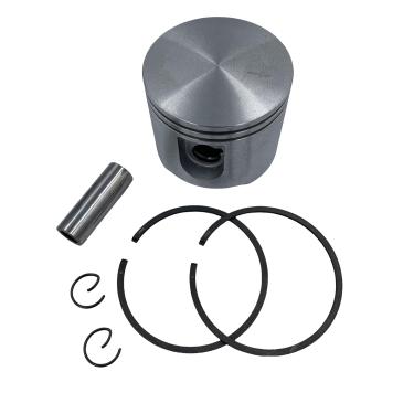 Imagem de GardenP+ Conjunto de pistão de 56 mm, pistão, anéis, pino e kit de clipes compatível com serras de corte de concreto Stihl TS700, TS800, substitui OEM 4224 030 2005, 42240302005