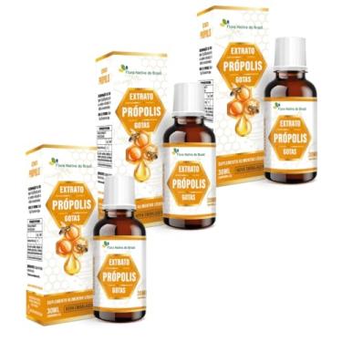Imagem de 3x Extrato de Própolis 15% de Extrato Seco 30Ml Flora Nativa