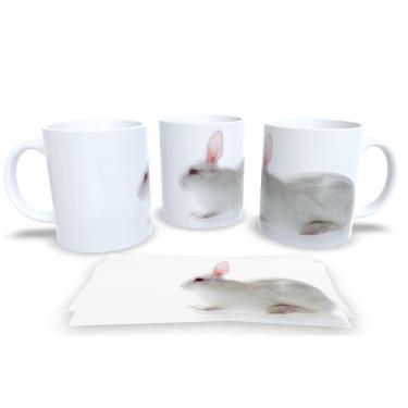 Imagem de Caneca de Porcelana Branca Personalizada Coleção Páscoa
