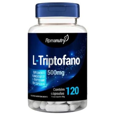 Imagem de L-Triptofano 500mg 120 Cáps - Romanutry