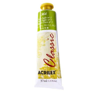 Imagem de Tinta Oleo Tela Colors Classics Acrilex 37ml Escolha A Cor, 364 - VERD