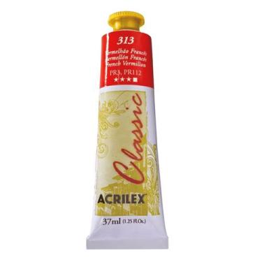 Imagem de Tinta Oleo Tela Colors Classics Acrilex 37ml Escolha A Cor, 313 - VERM