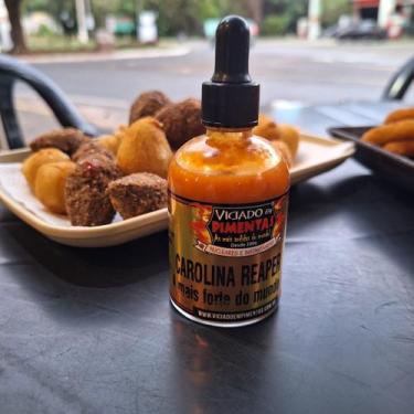 Imagem de Molho De Pimenta Carolina Reaper Sem Glúten +ardida Do Mundo - VICIADO