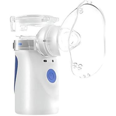 Imagem de Nebulizador Inalador Ultrassônico Portátil  Silencioso, Compacto, Reca