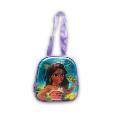 Imagem de Lancheira Escolar Térmica Yepp Feminina Com Painel 3D Roxa