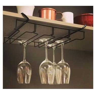 Imagem de Suporte Para 12 Taças de Cozinha Organizador Armário Porta Taças - Vap
