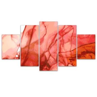 Imagem de Quadro Decorativo em Mosaico MDF Mármore 12 115x60cm - Império da Impr