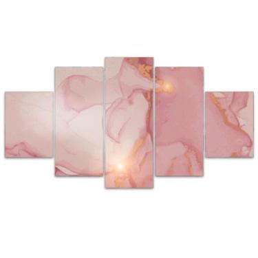 Imagem de Quadro Decorativo em Mosaico MDF Mármore 23 115x60cm - Império da Impr