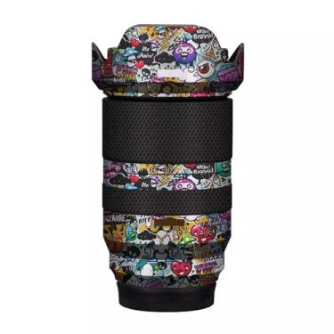 Imagem de Película protetora para lente de câmera para tamron 17-70 mm F2.8 adequada para câmera Fujifilm X Mount 17-70 2.8 (Graffiti White)